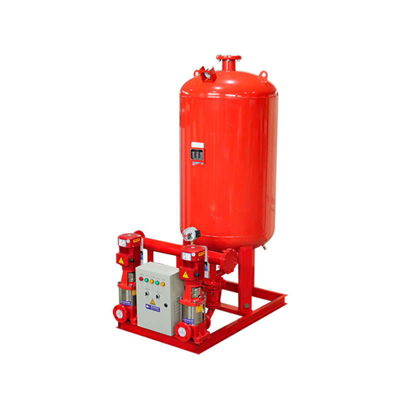 Fire pump system na may dalawang jockey pump